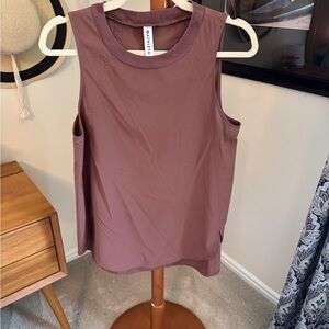 Athleta dark pink tank top size small